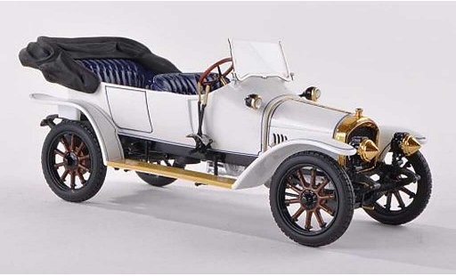 Audi Typ A phaeton 1/43 Minichamps weiss/blau 1910 modellautos