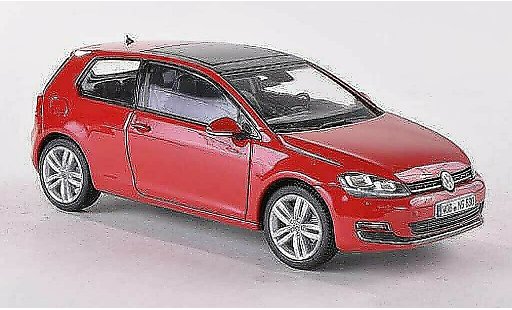 Volkswagen Golf Base 1/43 Herpa rot 3-Turer 2013 modellautos