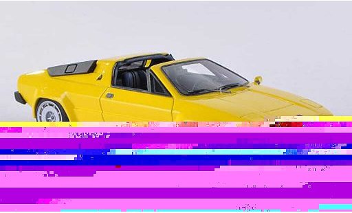 Lamborghini Jalpa P3500 1/43 Look Smart 350 gelb 1986 modellautos