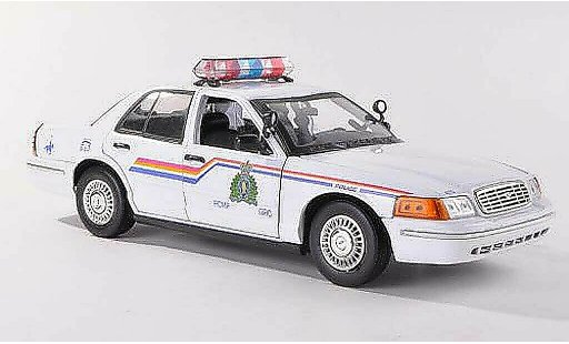 Ford Crown Police Interceptor 1/18 Motormax Royal Canadian Mounted Polizei Kanada modellautos
