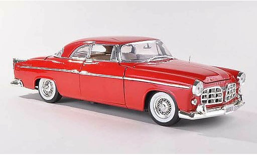 Chrysler 300C Hardtop 1/18 Motormax rot 1955 modellautos