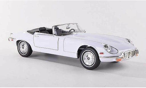 Jaguar E-Type 1971 1/18 Yat Ming weiss LHD modellautos
