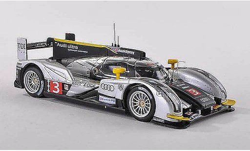 Audi R18 tdi 1/43 IXO 2011 No.3 ultra 24h Le Mans 2011 Kristensen/Capello/Mcnish modellautos