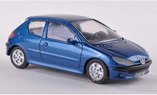 Peugeot 206 Base 1/43 Paradcar blau 3-portes modellautos
