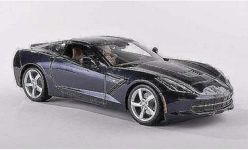 Chevrolet Corvette Stingray 1/43 Maisto C7 (C7) schwarz-blau modellautos
