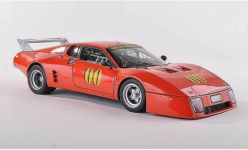 Ferrari 512 BB LM 1/18 BBR Models No.00 Copa de Oro Racing orangerot 1979 modellautos