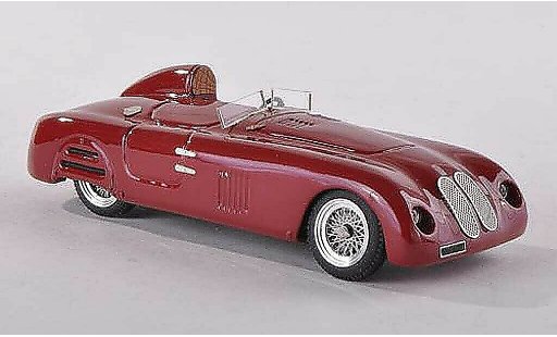 Fiat 1500 Barchetta 1/43 Jolly Model Gavini schwarz-rot 1939 modellautos