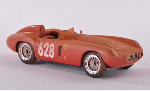 Ferrari 500 Mondial 1/43 Jolly Model Scaglietti No.628 Mille Miglia avec Schmutzeffekt 1955 M.Della Favera modellautos