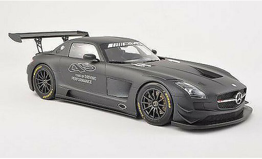 Mercedes SLS GT3 1/18 Minichamps AMG 45 Years of Driving Performance lumineuses-schwarz 2013 modellautos
