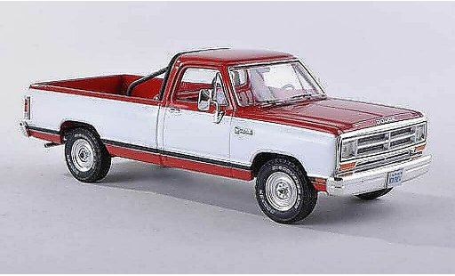 Dodge RAM pickup 1/43 Premium X Pick Up rot/weiss modele special limitee edition 500 piece 1987 modellautos