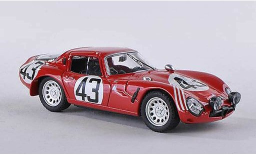 Alfa Romeo Giulia TZ2 1/43 Best Nr.43 24h Le Mans 1965 Zeccoli/Rosinski modellautos