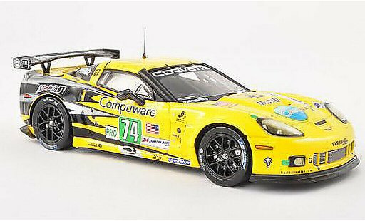 Chevrolet Corvette ZR1 1/43 IXO C6 No.74 24h Le Mans 2011 O.Garvin/J.Magnussen/R.Westbrook modellautos