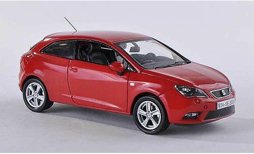 Seat Ibiza SC 1/43 Seat rot 2013 modellautos