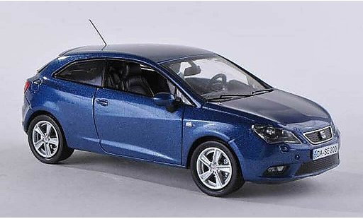 Seat Ibiza SC 1/43 Seat schwarz-blau 2013 modellautos