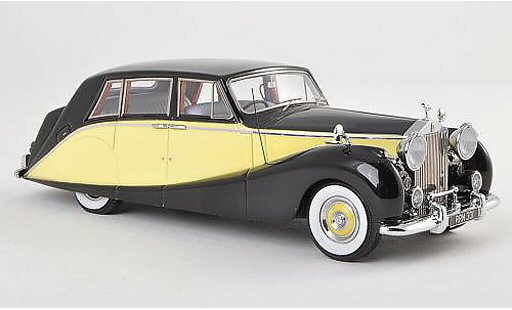 Rolls Royce Silver Wraith Hooper Empress 1/43 Matrix Limousine by schwarz/gelb 1956 modellautos