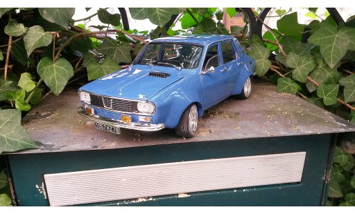 Renault 12 Gordini 1/18 Solido kit large groupe A modellautos
