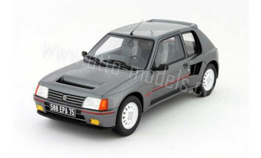 Peugeot 205 Turbo 16 1/18 Ottomobile t16 serie 200 grau 1984 modellautos