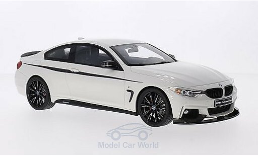Bmw 435 F32 1/18 GT Spirit i M Performance weiss modellautos