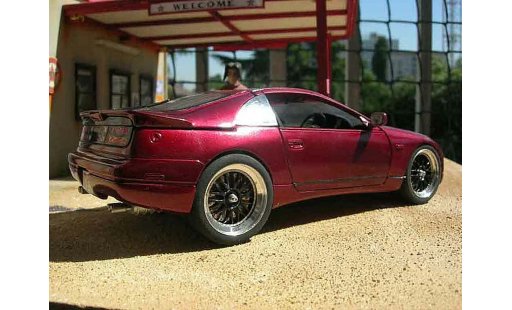 Nissan 300 ZX 1/18 Kyosho rot modellautos