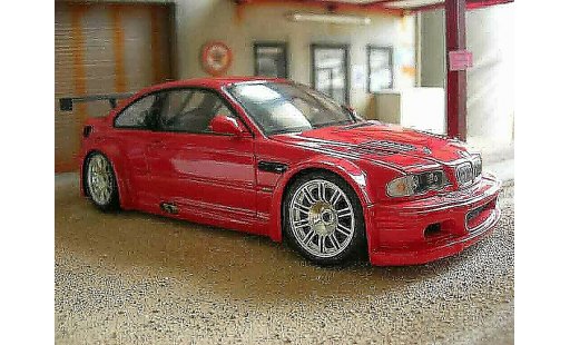 Bmw M3 coupe 1/18 Minichamps GTR E46 rot modellautos