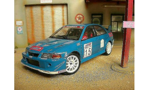 Mitsubishi Lancer Evolution VI 1/18 Autoart rallye modellautos
