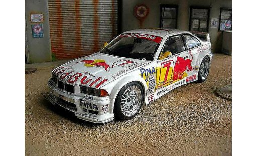 Bmw M3 coupe 1/18 Ut Models GTR E36 red bull 1997 modellautos