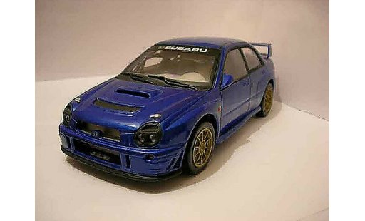 Subaru Impreza WRX 1/18 Solido STI blau modellautos