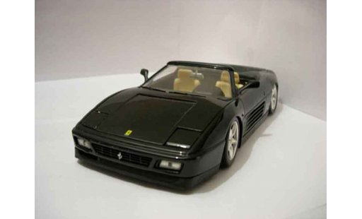 Ferrari 348 Spider 1/18 Mira noir jantes modena modellautos