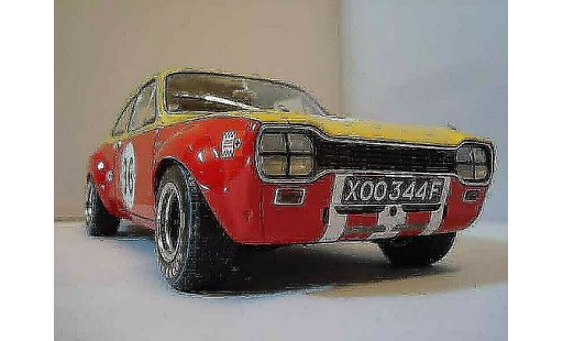 Ford RS 1600 Rally 1/18 Minichamps twincam competition #36 modellautos