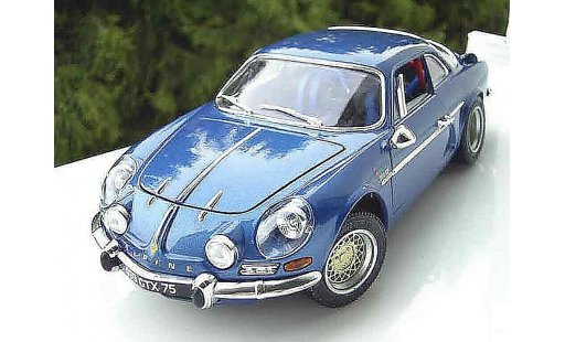 Alpine A110 rallye 1/18 Burago blau jantes bbs modellautos