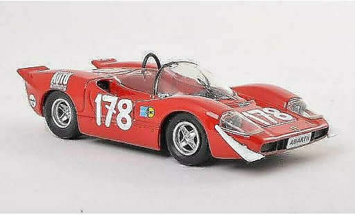 Abarth 2000 S 1/43 Best No.178 Bitter/Kelleners Targa Florio 1969 modellautos