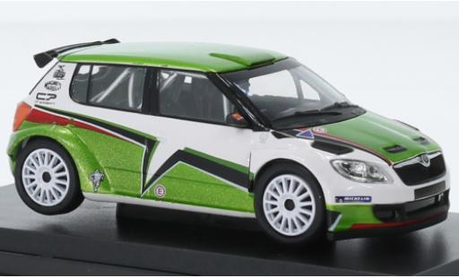 Skoda Fabia 1/43 Abrex II FL S2000 Adell Mogul Racing Team Motorsport Design 2011 modellautos