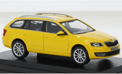 Modellautos Skoda Octavia 1/43 Abrex III combi jaune 2013 Skoda Octavia 1/43 Abrex III combi jaune 2013 modellautos