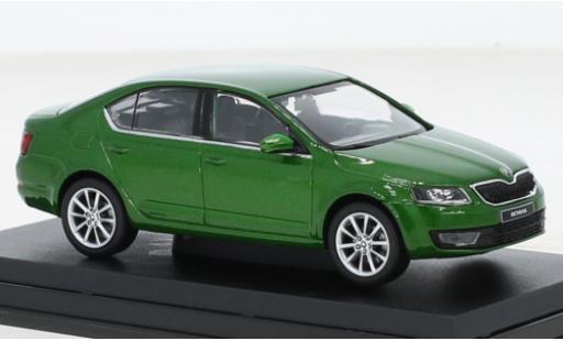 Skoda Octavia 1/43 Abrex III metallise grün 2012 modellautos