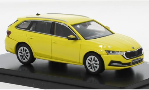 Modellautos Skoda Octavia 1/43 Abrex IV combi jaune 2020 Skoda Octavia 1/43 Abrex IV combi jaune 2020 modellautos