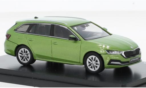 Skoda Octavia 1/43 Abrex IV Combi metallise grün 2020 modellautos