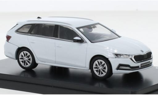 Modellautos Skoda Octavia 1/43 Abrex IV Combi metallise weiss 2020 Skoda Octavia 1/43 Abrex IV Combi metallise weiss 2020 modellautos