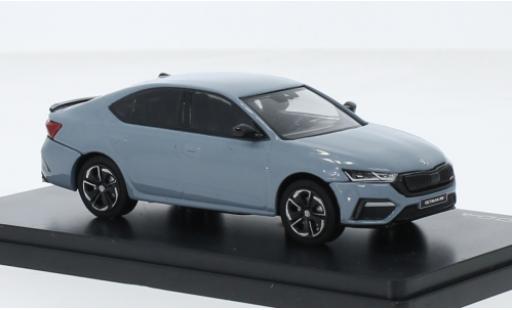 Skoda Octavia 1/43 Abrex IV RS gris clair 2020 modellautos