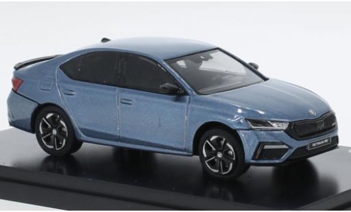 Skoda Octavia 1/43 Abrex IV RS mattblau 2020 modellautos