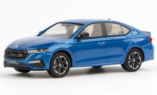 Modellautos Skoda Octavia 1/43 Abrex IV RS metallise blau 2020 Skoda Octavia 1/43 Abrex IV RS metallise blau 2020 modellautos
