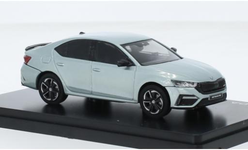 Skoda Octavia 1/43 Abrex IV RS metallise bleu clair 2020 modellautos