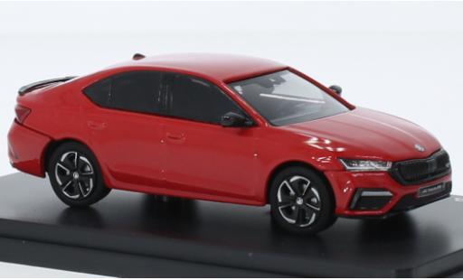 Skoda Octavia 1/43 Abrex IV RS rouge 2020 modellautos