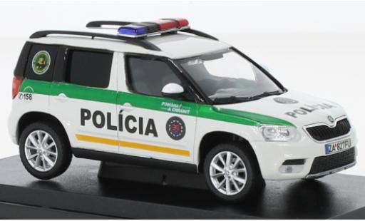 Skoda Yeti 1/43 Abrex FL Policia (SR) 2013 modellautos