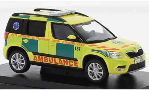 Skoda Yeti 1/43 Abrex FL ZZS Zlinskeho Kraje 131 2013 modellautos