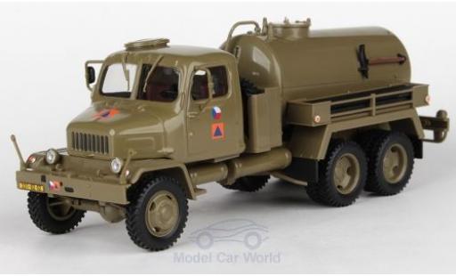 Praga V3S 1/43 Abrex Tankwagen Czech Army Civil Defense 1967 modellautos