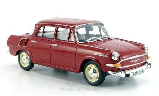 Skoda 1000 1/43 Abrex MB rot 1964 modellautos