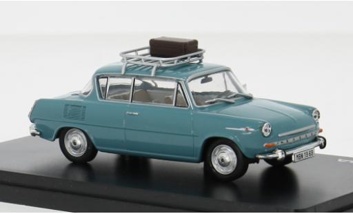Skoda 110 1/43 Abrex 0MBX blau 1969 1:43 modellautos