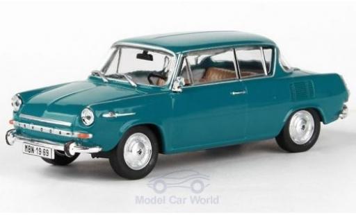 Skoda 110 1/43 Abrex 0MBX türkis 1969 modellautos