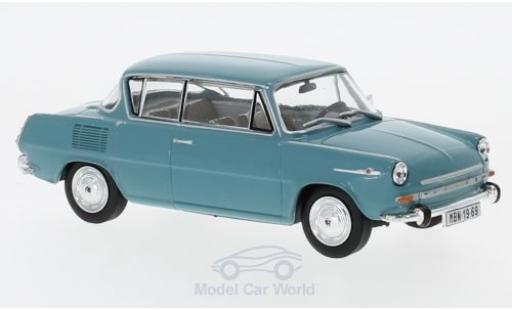 Skoda 110 1/43 Abrex 0MBX türkis 1969 modellautos