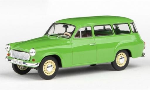 Skoda 120 1/43 Abrex 2 grün 1964 modellautos